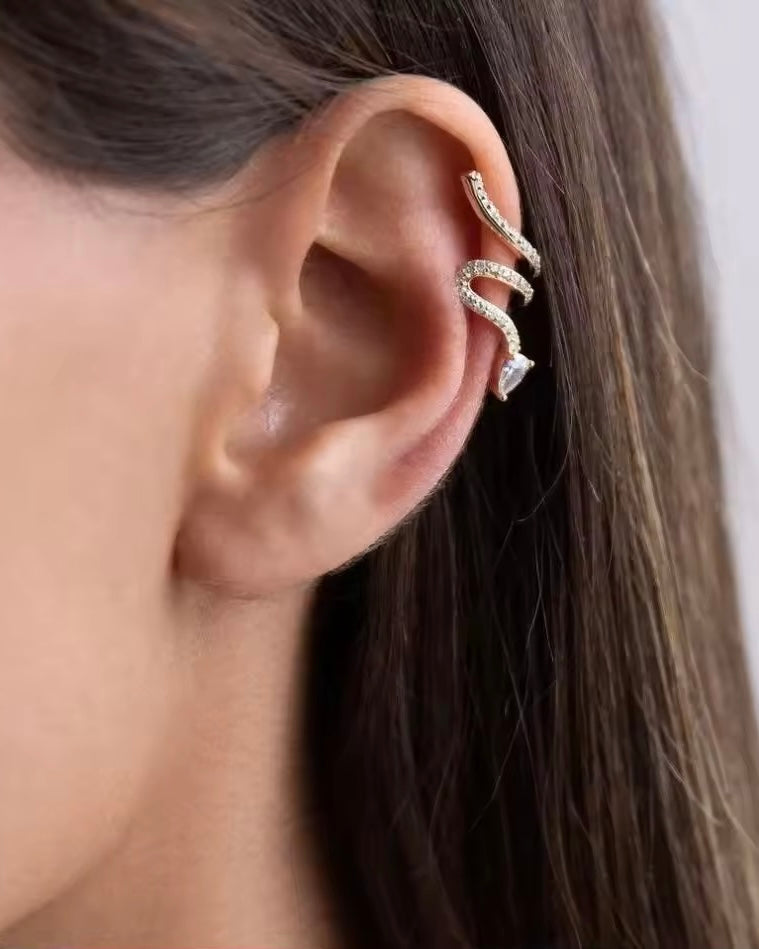 The Serpentine Spiral Cuff