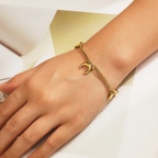 Night sky charm bracelet