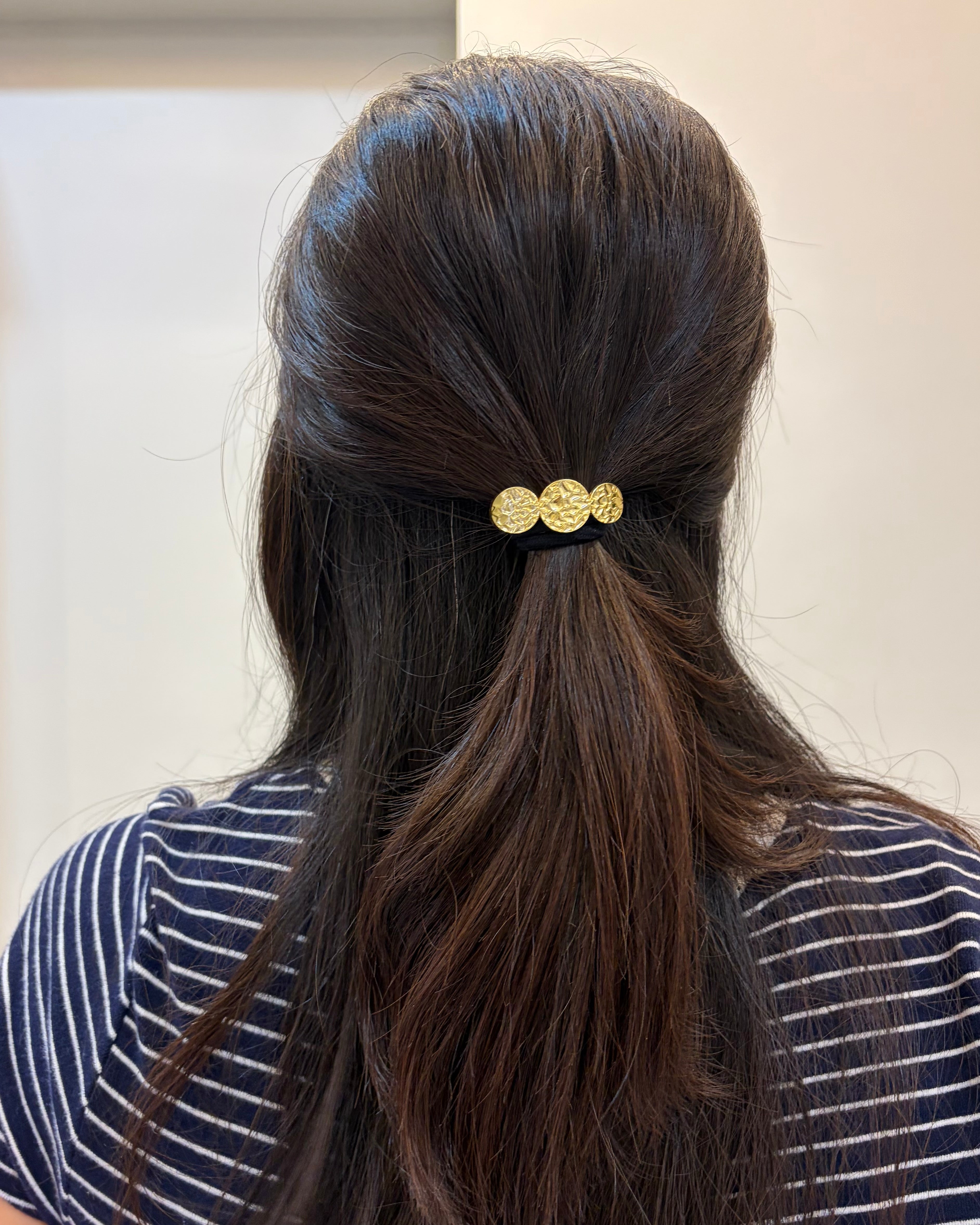 Golden Orbit Hair Tie