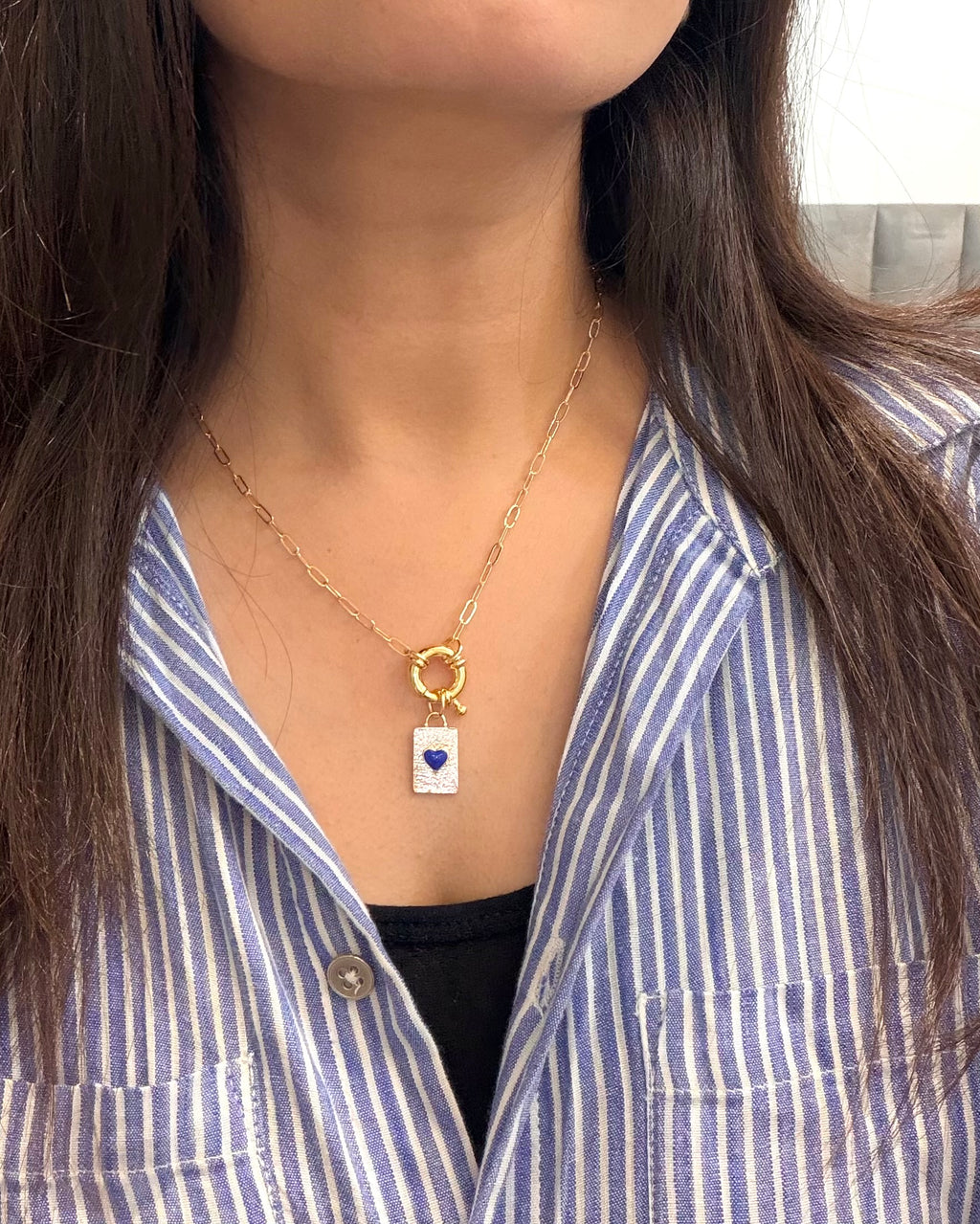 Poker Hearts Necklace
