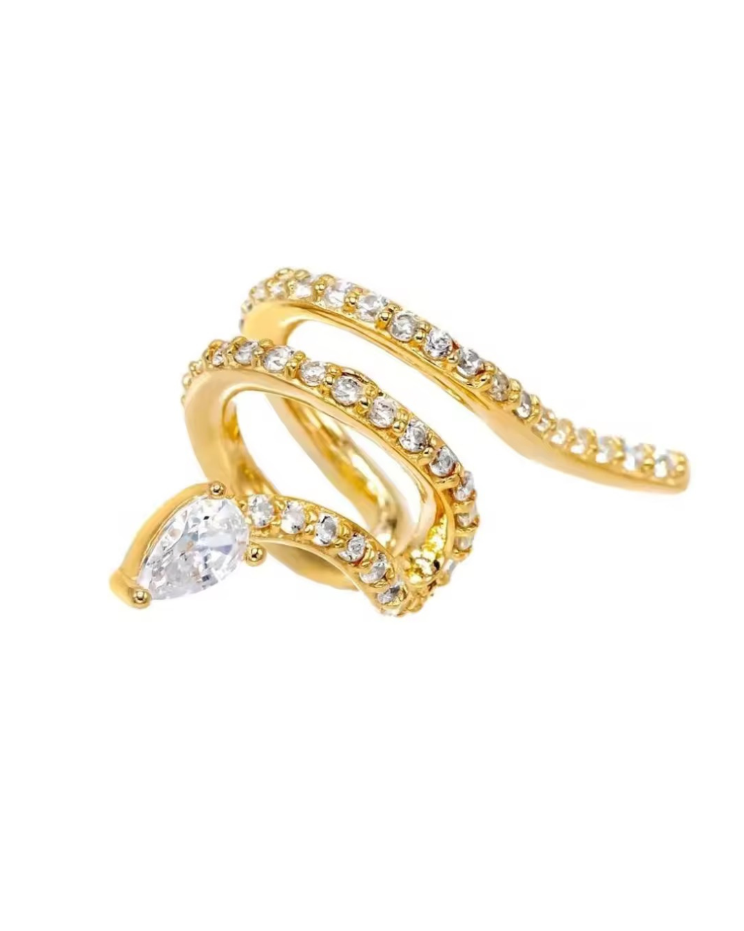 The Serpentine Spiral Cuff