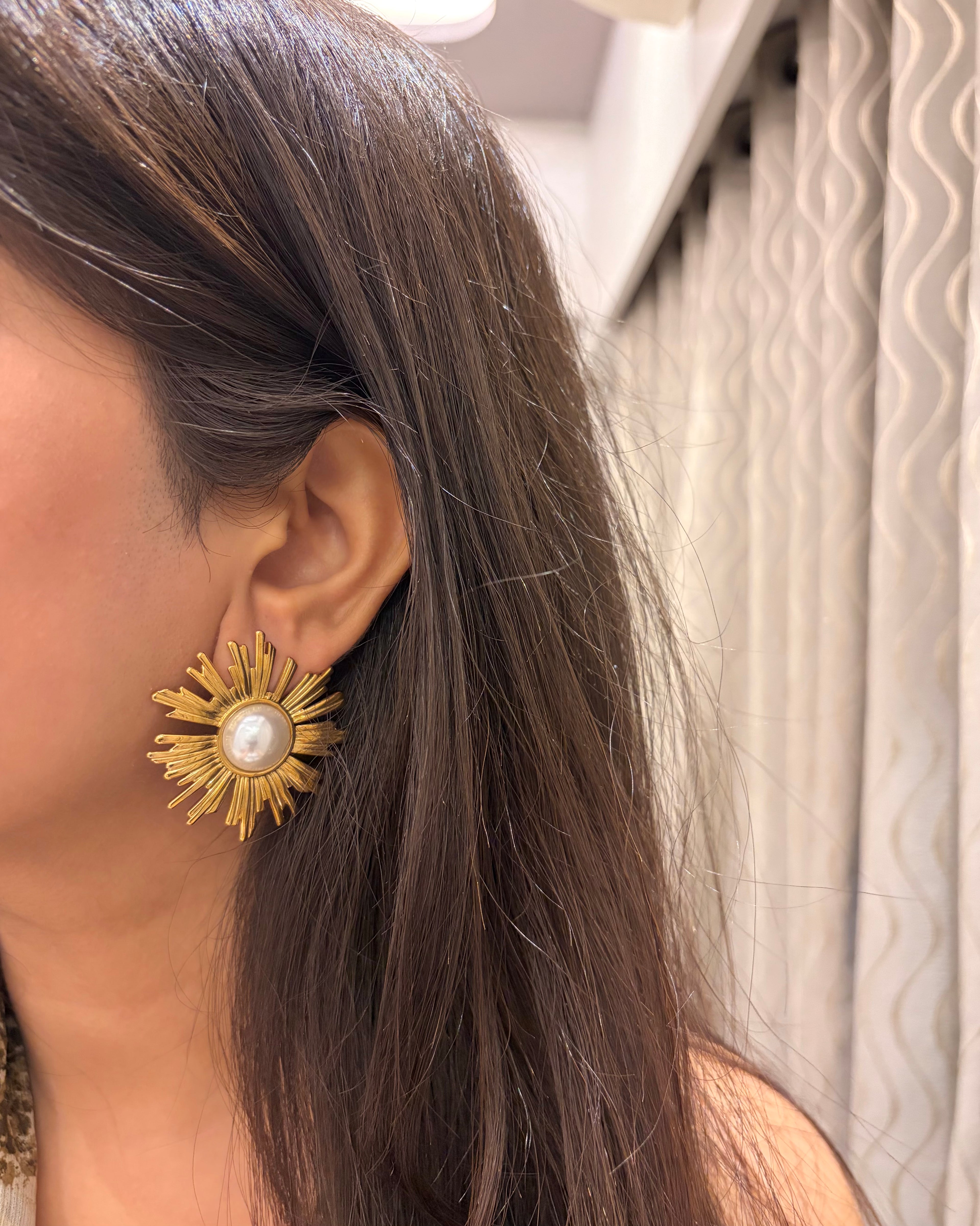 Golden Aurora Earrings