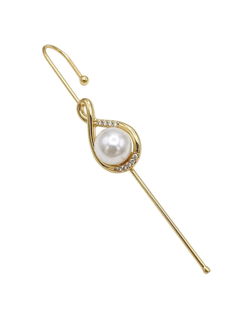 Luxe Pearl Drop Cuff