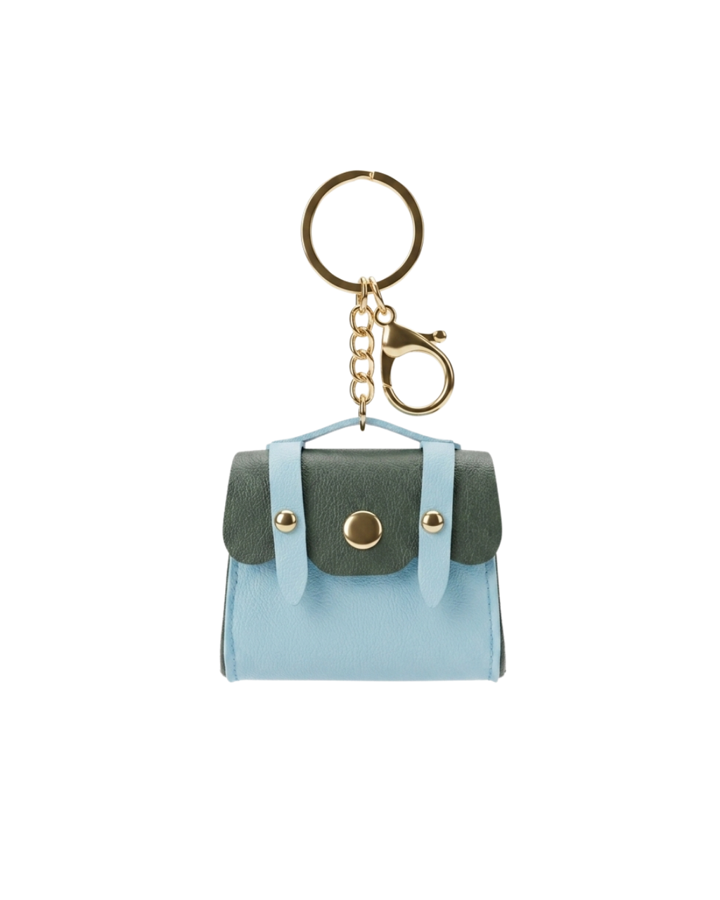 Classic Mini Satchel Charm - Sky Blue