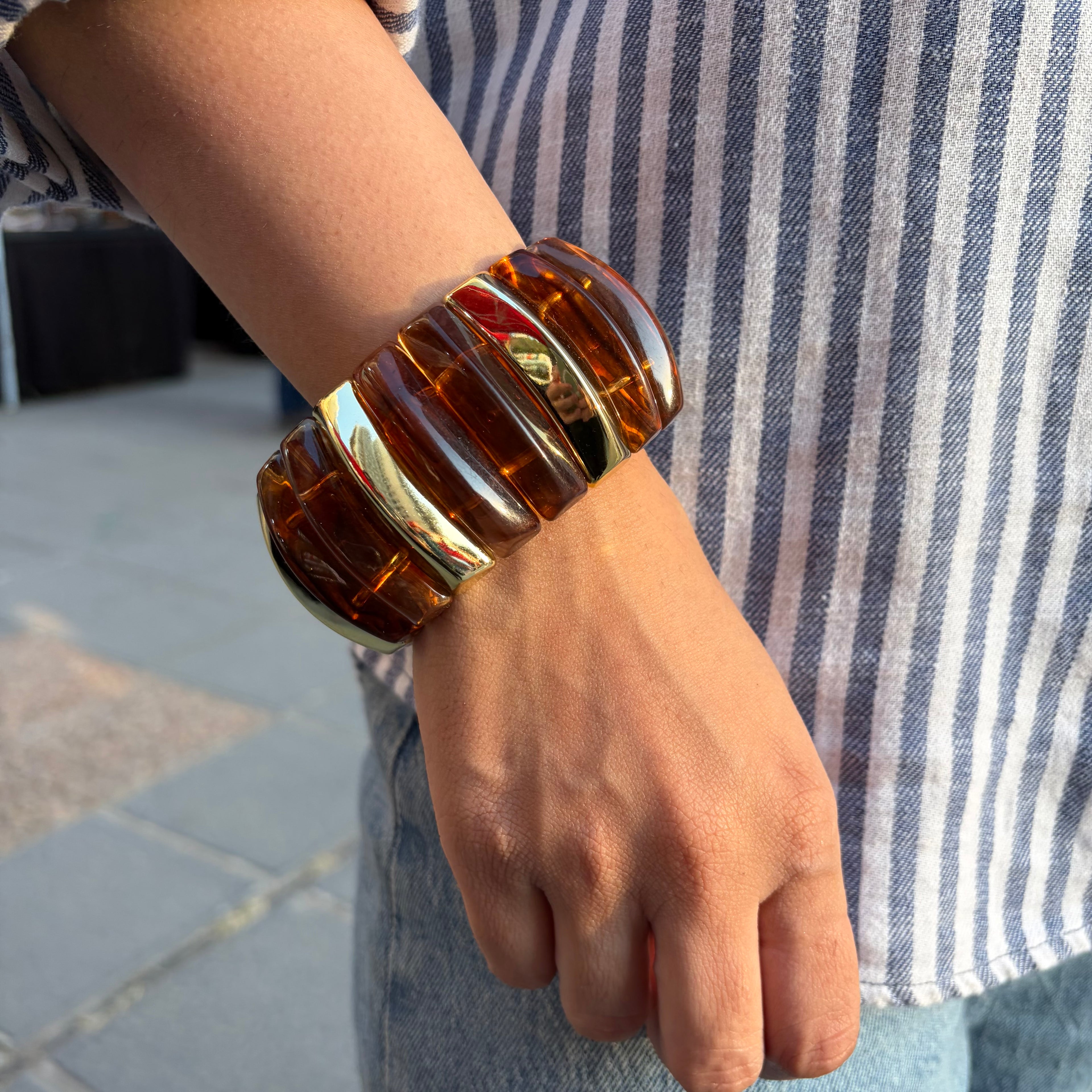 Monochrome Flare Bracelets