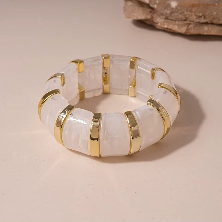 Resin Gold Bracelets