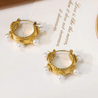 Pearl Hoops