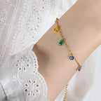 Rainbow Charm Bracelet