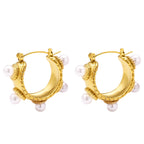 Pearl Hoops