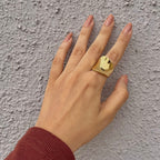 Golden Crest Ring