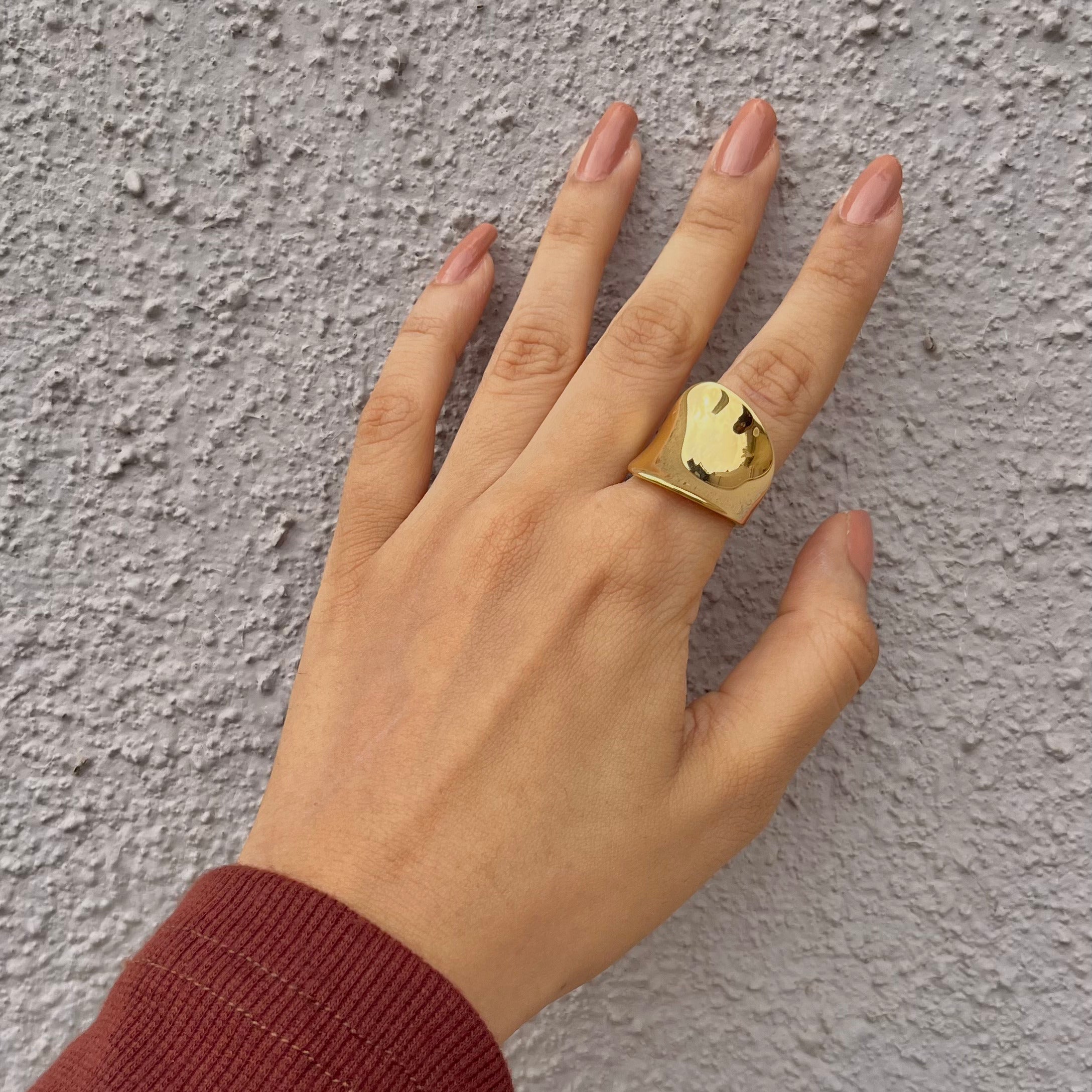 Golden Crest Ring