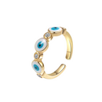Evil Eye Band Ring