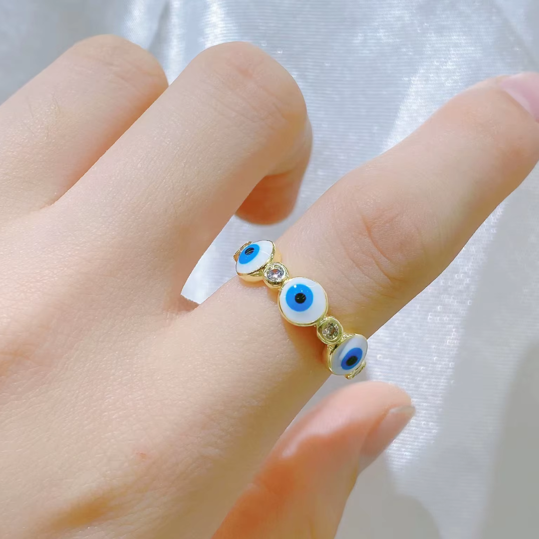 Evil Eye Band Ring