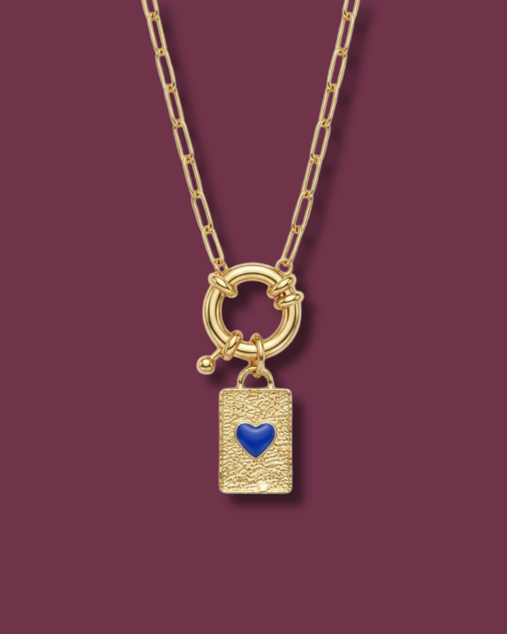 Poker Hearts Necklace