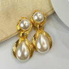 Pearl Knot Earrings