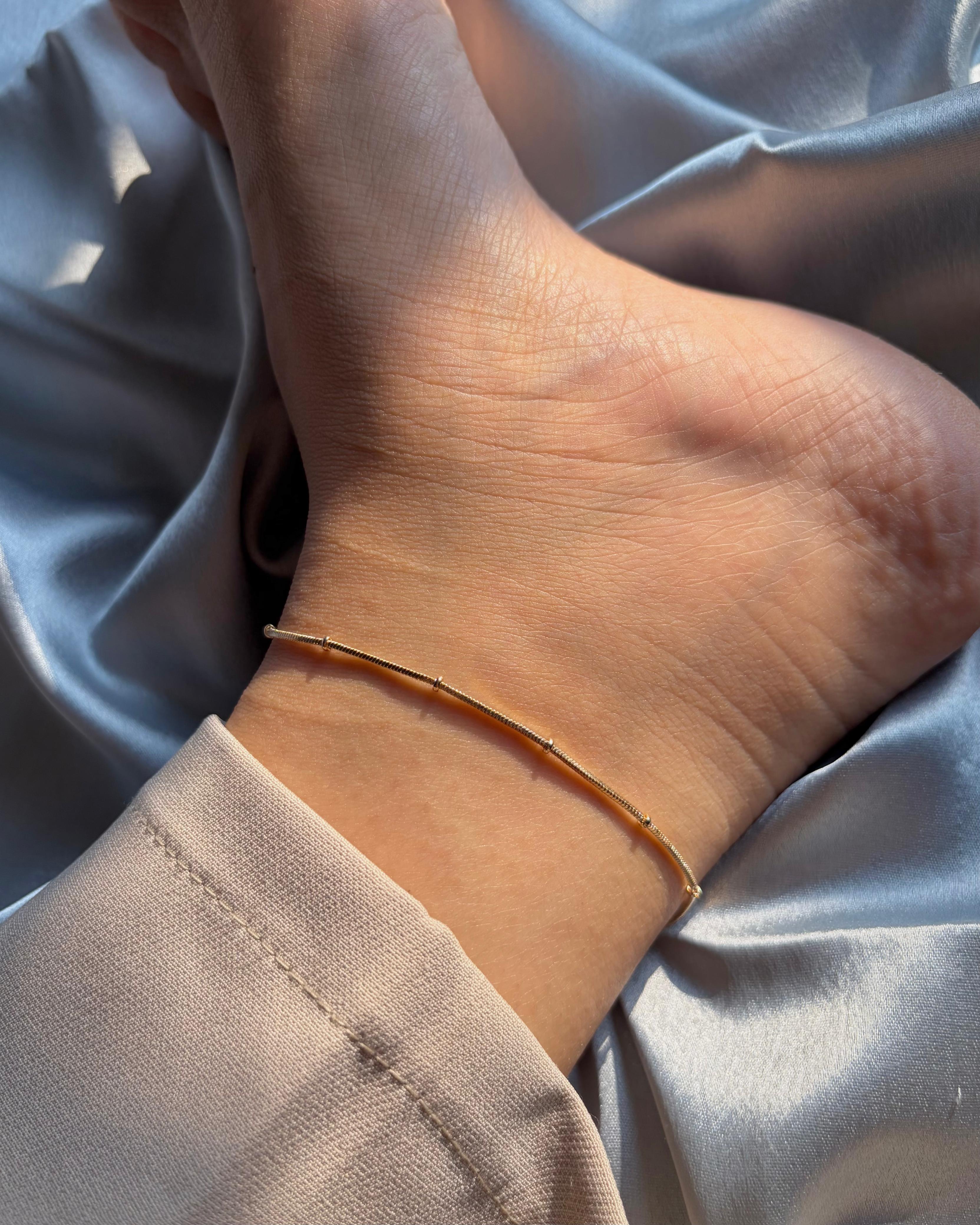 Maya Minimalist Anklet