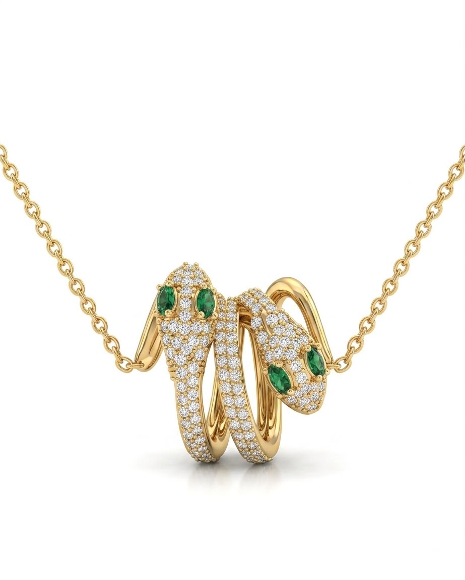 Spiral Snake Chain