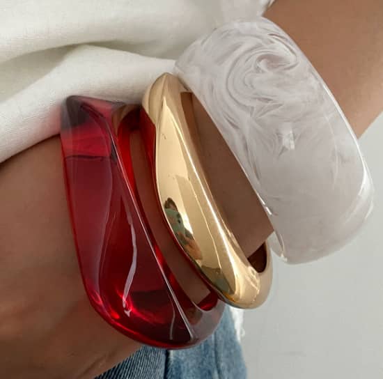 Marble & Merlot Stack