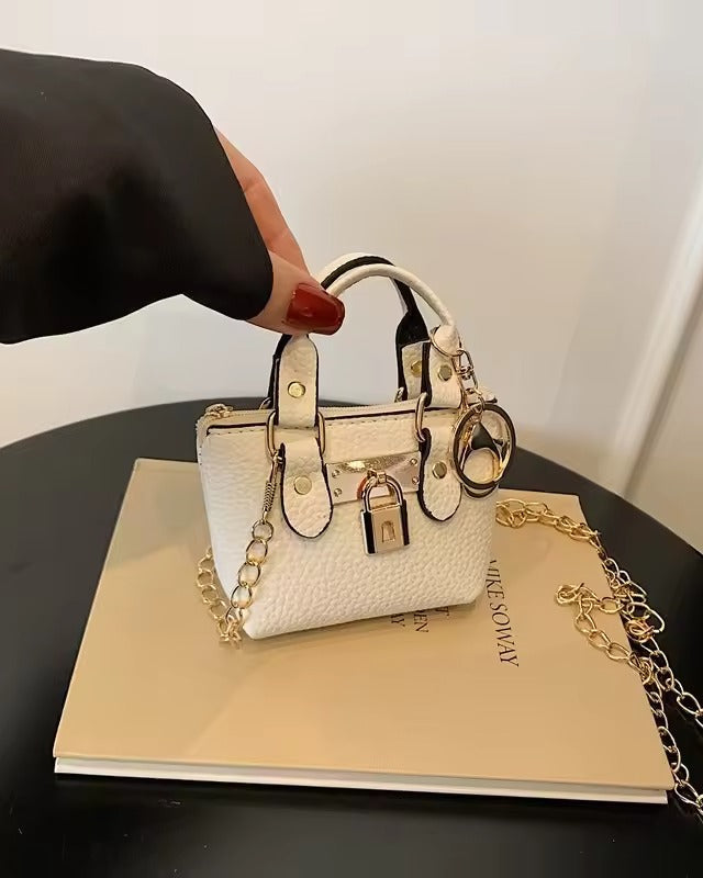 Mini Padlock Crossbody Bag