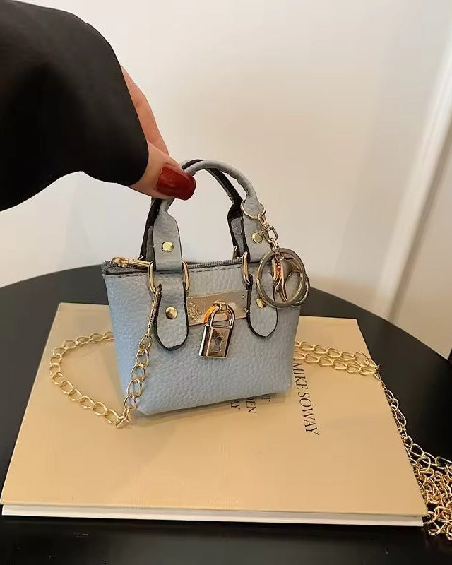 Mini Padlock Crossbody Bag