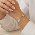 White Clover Bracelet