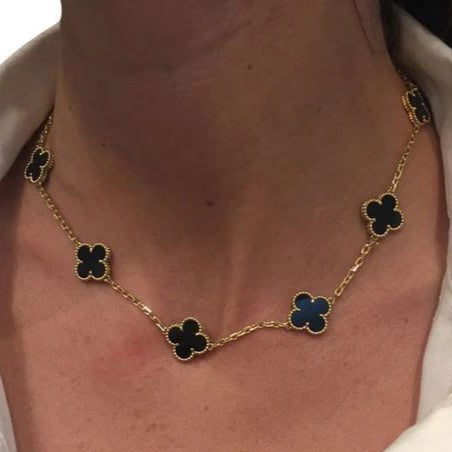 Black Clover Necklace